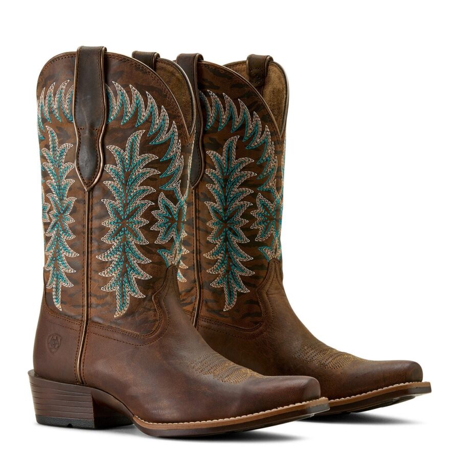 Kowbojki damskie Ariat Beaumont Gilded Tiger Print
