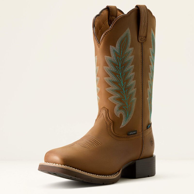 Kowbojki damskie Ariat Hybrid Rancher Waterproof Insulated Wide Square Toe