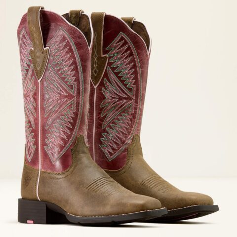 Kowbojki damskie Ariat Round Up Ruidoso Wide Square Toe