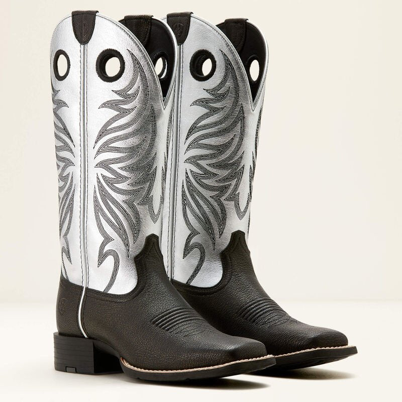 Kowbojki damskie Ariat Round Up Ryder - Drak Carbon