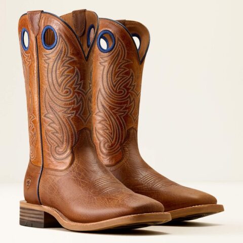 Kowbojki męskie Ariat Highland Toughstock Wide Square Toe-Cottage Brown