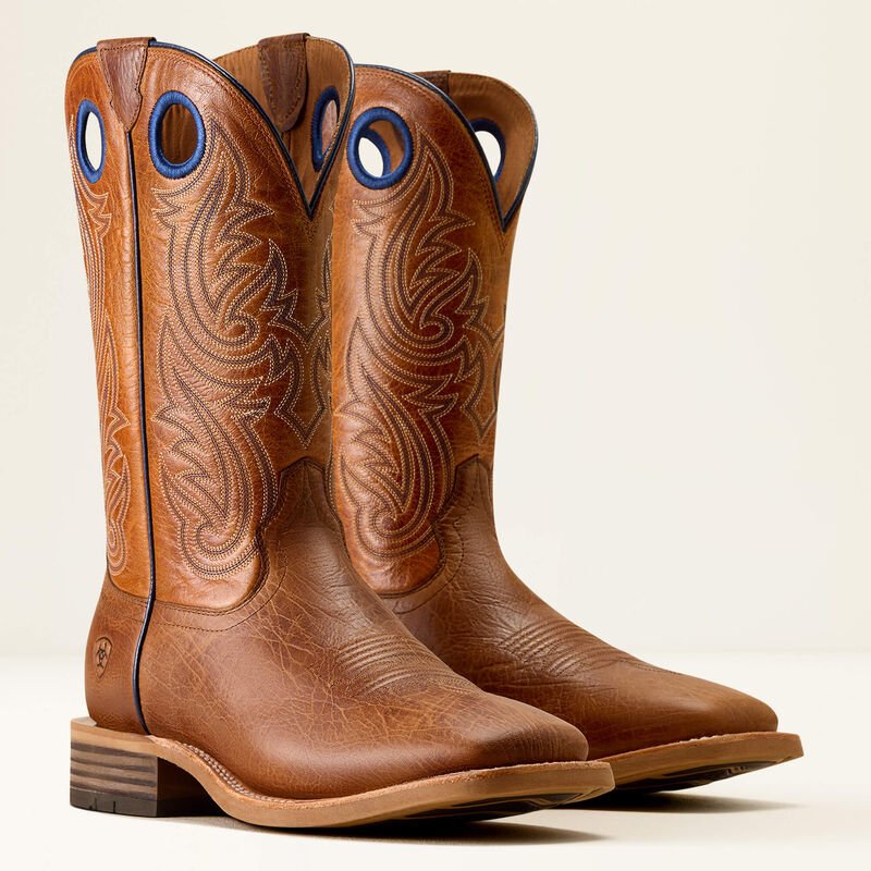 Kowbojki męskie Ariat Highland Toughstock Wide Square Toe-Cottage Brown