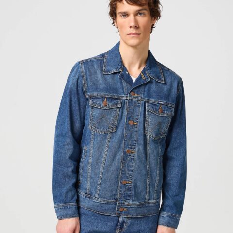 WRANGLER Classic Denim Jacket Stonewash