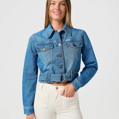 Kurtka Wrangler  Denim Moto Jacket