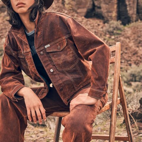 Wrangler Relaxed Cowboy Jacket Cinnamon Chill
