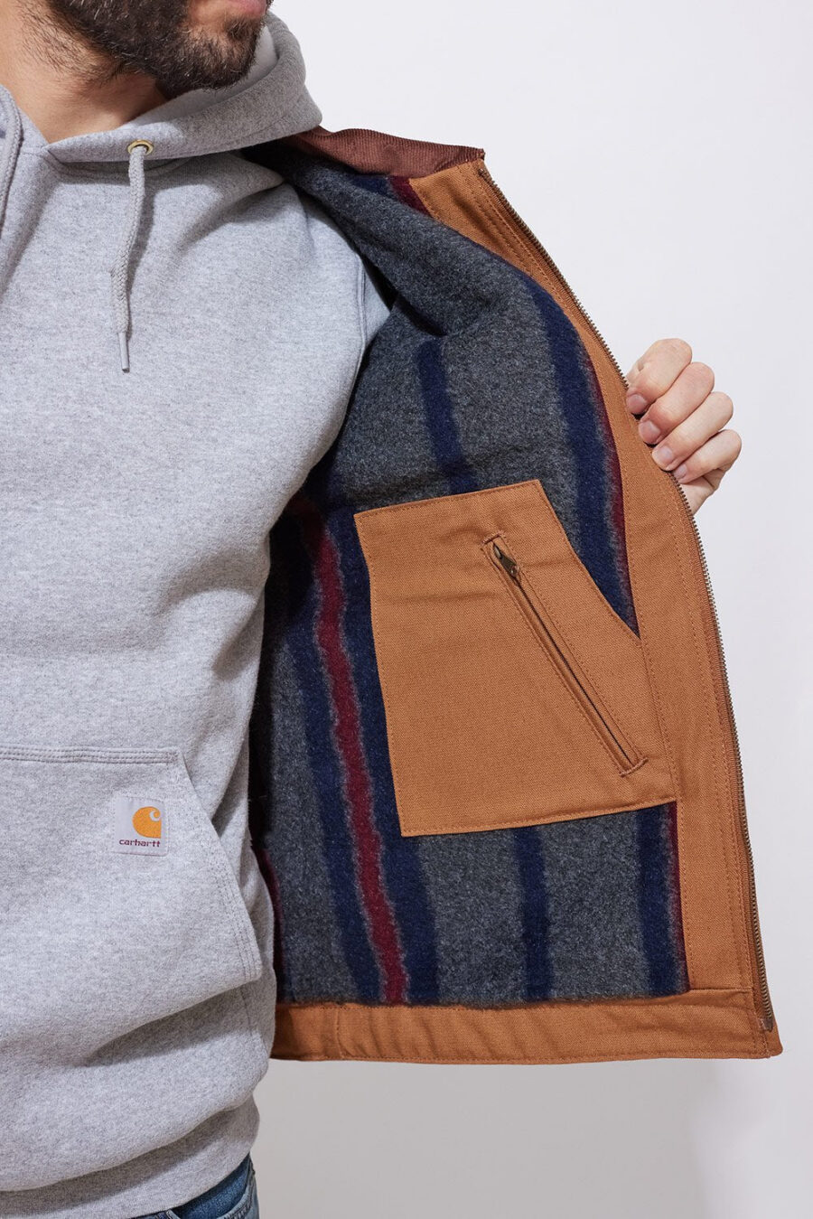 Kurtka Carhartt Duck Blanket-Lined Detroit
