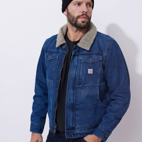 Kurtka Jeansowa Carhartt Denim Sherpa