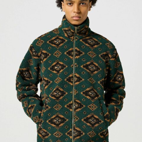 Męska kurtka Wrangler Sherpa Jacket Scarab