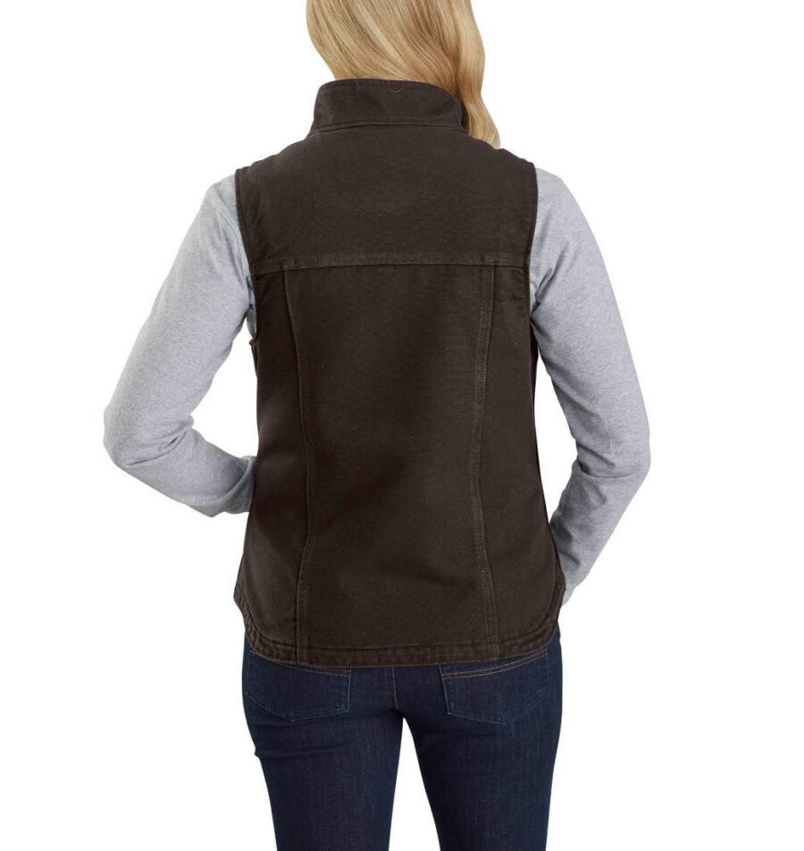 Damska Kamizelka Carhartt Sherpa Lined Mock Neck Vest
