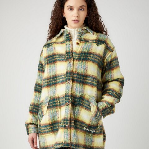 Wrangler OVERSIZED WESTERN JACKET IN ZEST