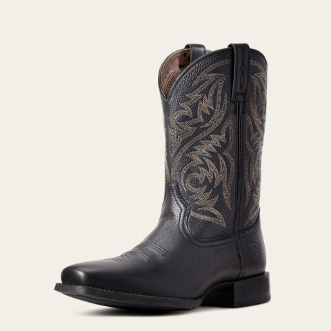 Kowbojki męskie Ariat Sport Herdsman Black Deertan