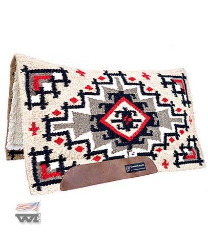 Pad westernowy Phoenix Red & Beige