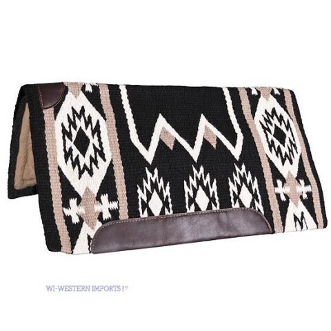 Pad westernowy Dakota Beige- Black