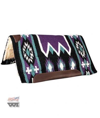 Pad westernowy Dakota Fiolet & Black