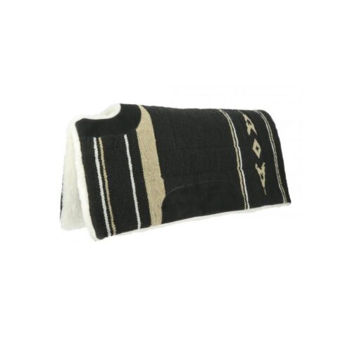 Pad westernowy Navajo gullet czarny