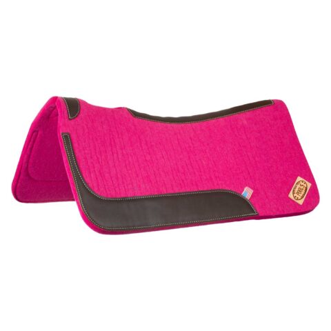 Pad westernowy wool felt Pink Pool's