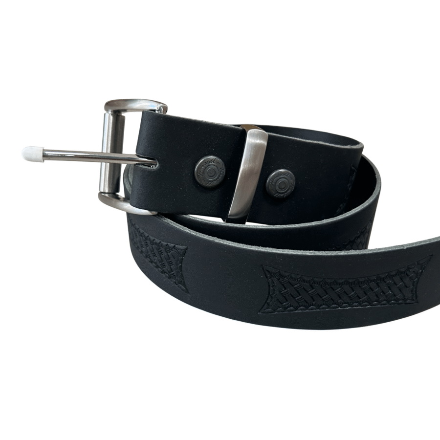 Pasek Basket Black