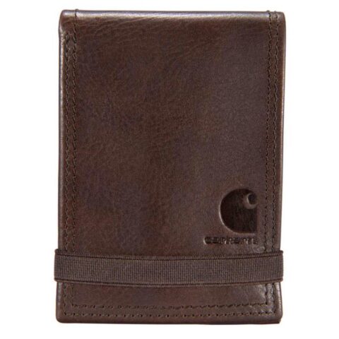 Portfel Carhartt Milled Leather Front Pocket