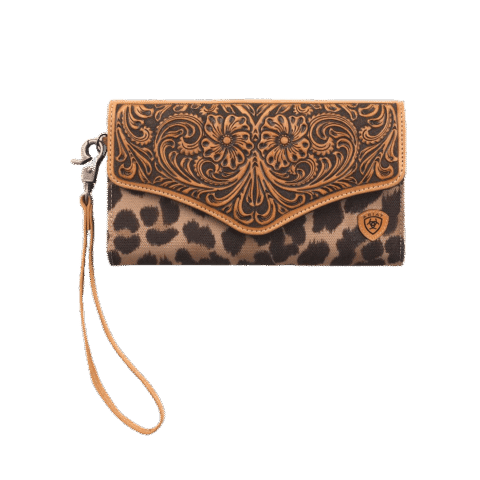 Portfel damski Ariat  Leopard