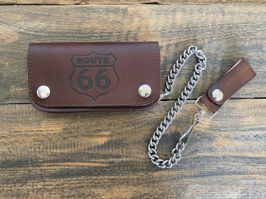 Portfel skórzany Route 66 dark