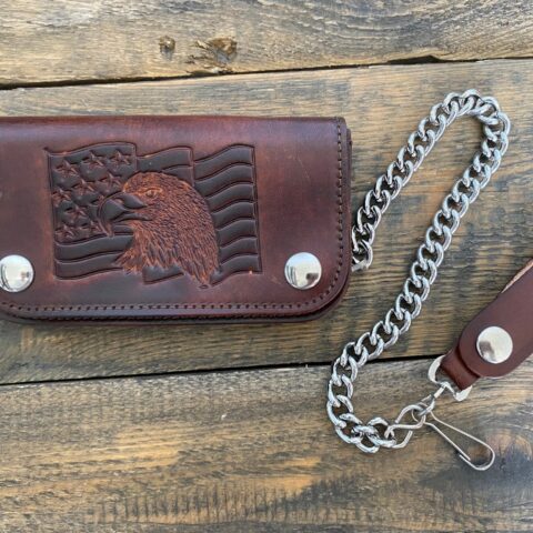 Portfel skórzany USA Eagle