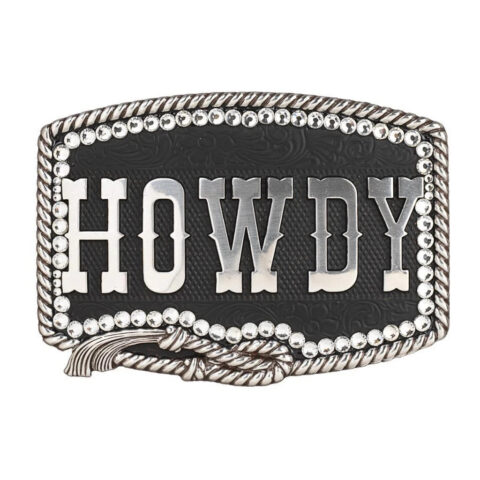 Klamra Blazin Roxx Howdy Silver