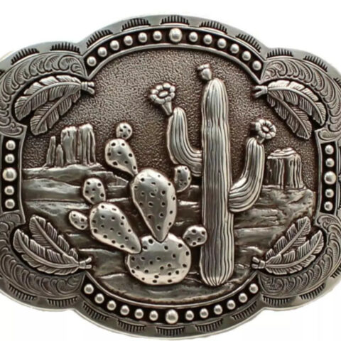 Klamra Blazin Roxx Cactus Feathers Silver
