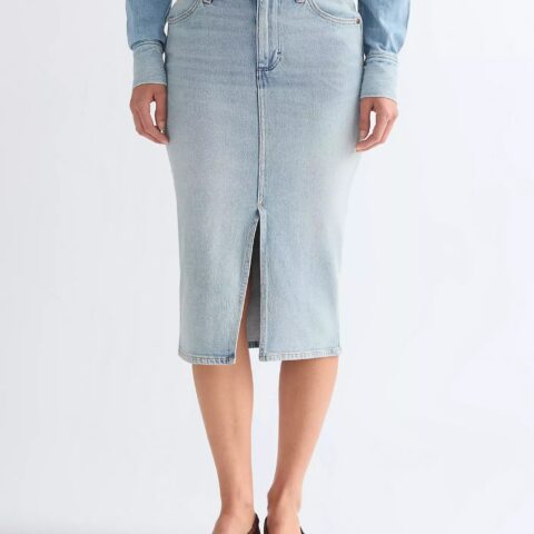 Spódnica Wrangler Slim Pencil Sagebrush