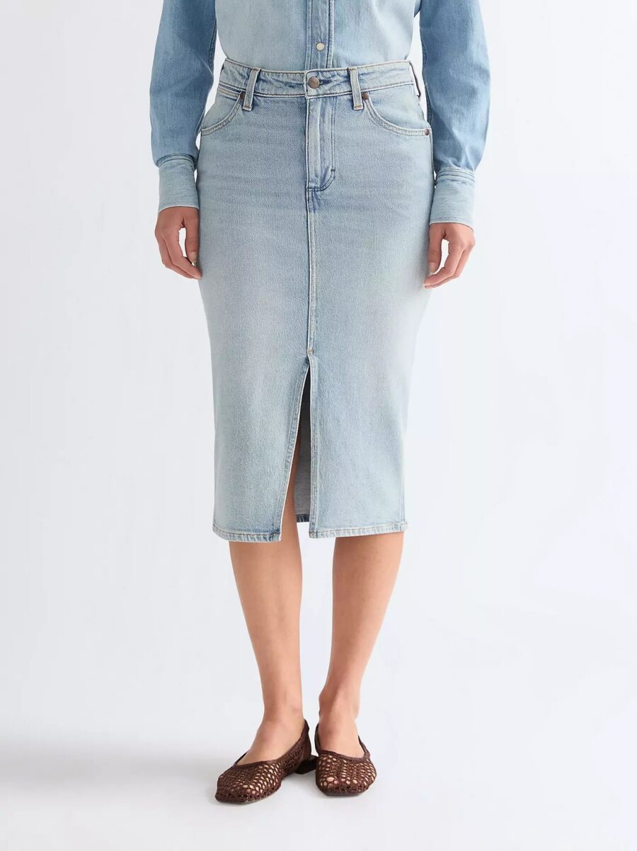 Spódnica Wrangler Slim Pencil Sagebrush