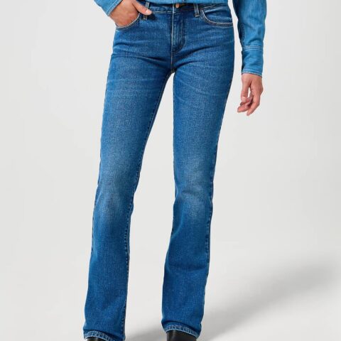Wrangler BOOTCUT JEANS IN VINTAGE WORN