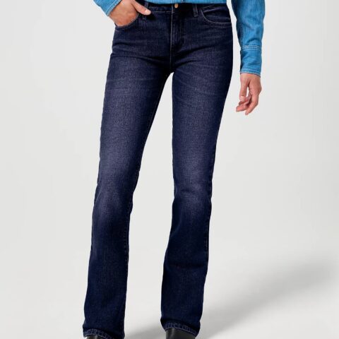 Wrangler Bootcut Jeans Iron Ore