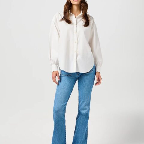 Wrangler Flare Jeans Velvet Sky