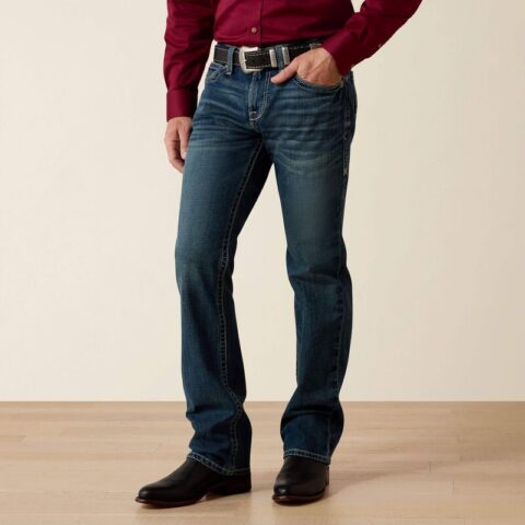 Ariat Jeansy M7 Rocker Stretch Coltrane Stackable Straight Leg