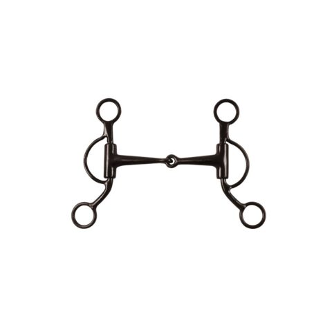 Czanka krótka czarna pojedynczo łamana