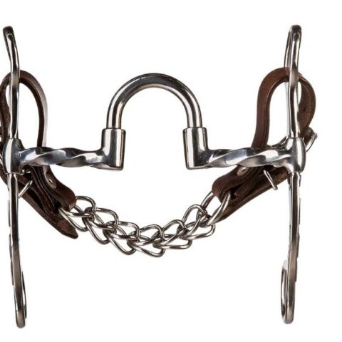 Wędzidło „Metalab” BF Correctional twisted Short Shanks 10mm