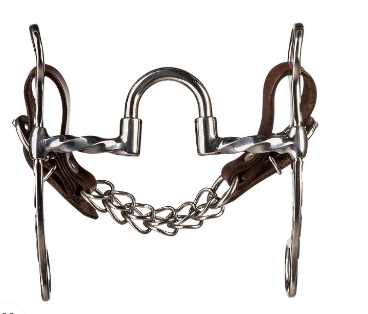Wędzidło „Metalab” BF Correctional twisted Short Shanks 10mm