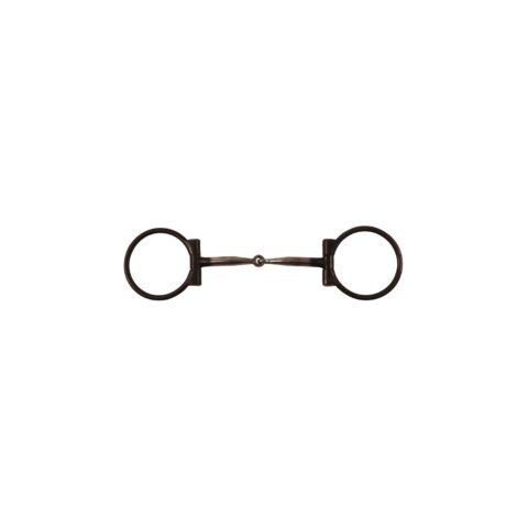 Wędzidło D-ring z miedzianymi wstawkami Pool's 12,5cm